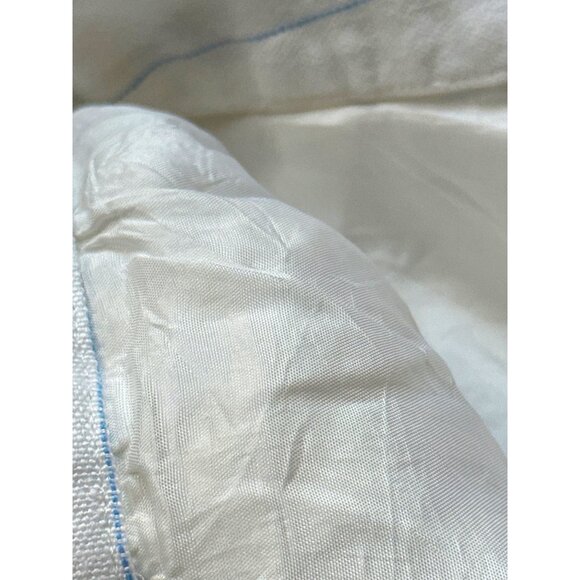 Lauren Ralph Lauren Womens White & Blue Striped Linen  Wide-Leg Pants - Picture 7 of 16